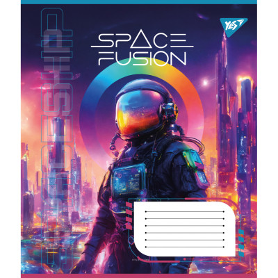 Зошит Yes Space fusion А5 48 аркушів лінія (767132)