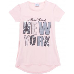 Футболка дитяча Breeze &quot;NEW YORK&quot; (1281-134G-peach)