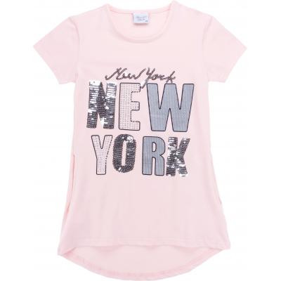 Футболка дитяча Breeze &quot;NEW YORK&quot; (1281-134G-peach)