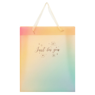 Подарунковий пакет Axent пластиковий Just for you-4, 32х27 см (8504-40-A)