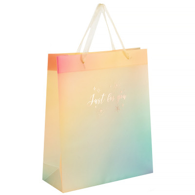 Подарунковий пакет Axent пластиковий Just for you-4, 32х27 см (8504-40-A)