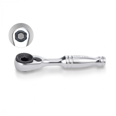 Тріскачка Toptul битоутримувач міні 1/4&quot; 60 зубців, швидкий диск (CHDV0801)