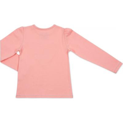 Кофта дитяча Breeze з серцем і стразами (7885-116G-peach)