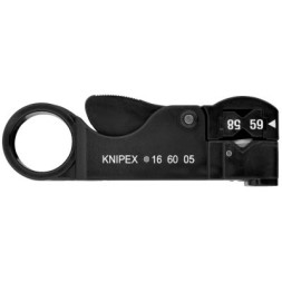 Знімач ізоляції KNIPEX для коаксіальних кабелів (16 60 05 SB)