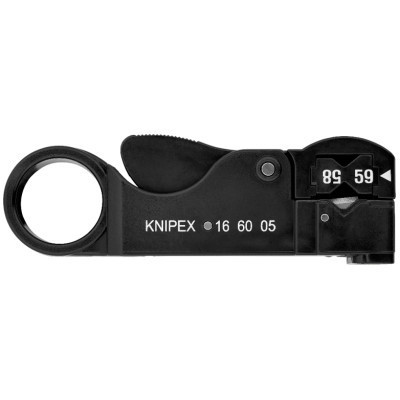 Знімач ізоляції KNIPEX для коаксіальних кабелів (16 60 05 SB)