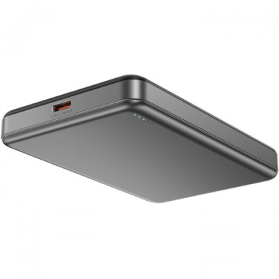 Батарея універсальна Acefast Magnetic Wireless 10000mAh 20W PD, QC/3.0, QI 15W, M12 Black (6974316283393)
