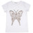 Футболка дитяча Breeze з метеликом з паєток (11055-140G-cream)