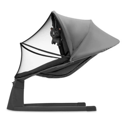 Крісло-гойдалка Kinderkraft Lumi 2 Dark Grey (5902533925025)