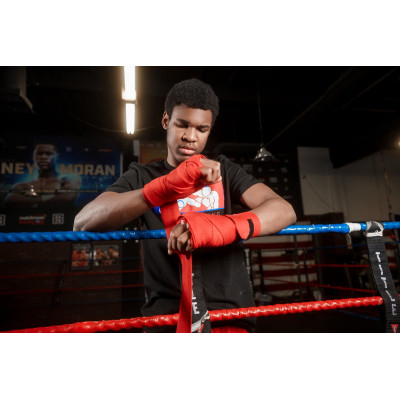 Бинт для спорту Title Boxing Traditional Weave 180&quot; 4.5м Red (HW RD)