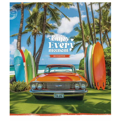 Зошит Школярик Enjoy your summer 60 аркушів клітинка (060-3515K)