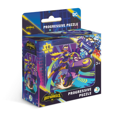 Пазл DoDo на 16 елементів Batwheels. Мотоцикл Бетгерл. Бібі (200552)