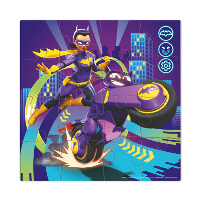 Пазл DoDo на 16 елементів Batwheels. Мотоцикл Бетгерл. Бібі (200552)