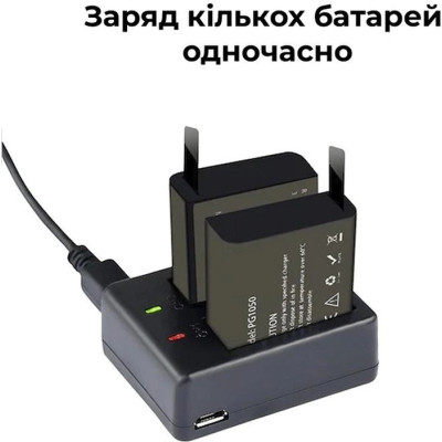 Екшн-камера AirOn ProCam 8 Black tactical kit (4822356754481)