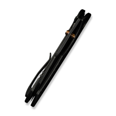 Ніж Weknife High-Fin XL, Darkwash, чорний титан (WE24010-1)