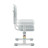 Парта зі стільцем FunDesk Bellissima grey (221918)