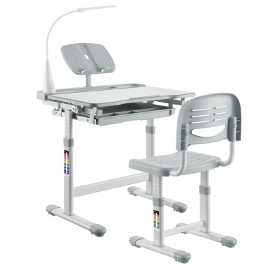 Парта зі стільцем FunDesk Bellissima grey (221918)