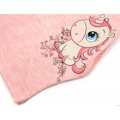 Плаття дитяче Breeze з єдинорогом (15689-98G-peach)