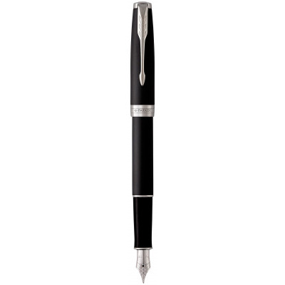 Ручка пір&#039;яна Parker SONNET 17 Matte Black Lacquer CT  FP F (84 911)