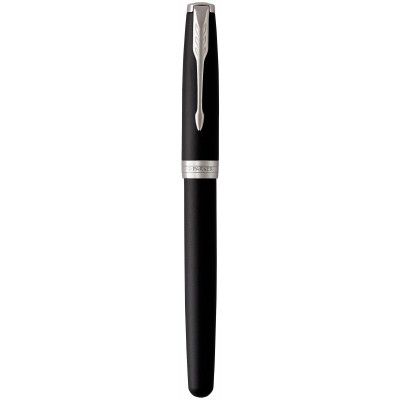 Ручка пір&#039;яна Parker SONNET 17 Matte Black Lacquer CT  FP F (84 911)