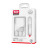 Зарядний пристрій XO L97 (1Type-C/1USB/2.4A) + USB - MicroUSB White (XO-L97-MC)