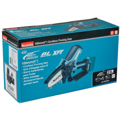 Ланцюгова пила Makita CXT, 12V, 100мм, 2Ah (UC100DWA)