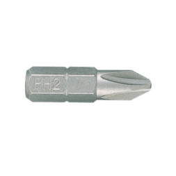 Біта для шуруповерта KING TONY PH2 Phillips 1/4&quot; 3 25 мм (102503P)