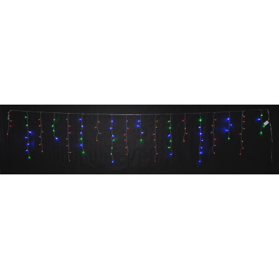 Гірлянда Delux ICICLE С 100LED 3.2х0.7 м Білий/Прозорий IP20 (90015252)