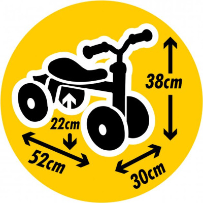 Біговел Smoby Toys Міккі Маус. Роккі (721404)