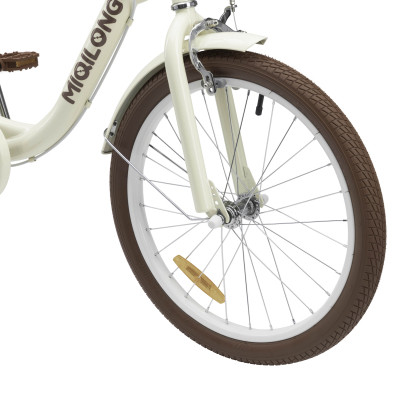 Дитячий велосипед Miqilong LS 20&quot; бежевий (RBB-LS20-BEIGE)