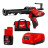 Пістолет для герметика Milwaukee M12 PCG/310C-201B, 2Ah (4933441655)