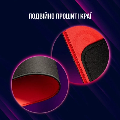 Килимок для мишки Lorgar Main 325 Black/Red (LRG-GMP325)