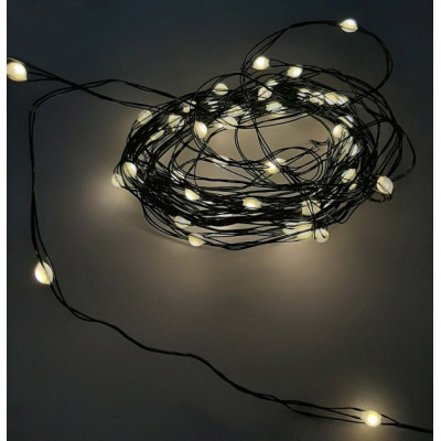 Гірлянда Luca Lighting Струна зелена, 18м, теплий білий (8718861853155)