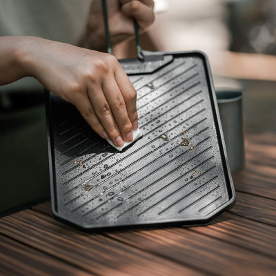 Сковорода туристична Naturehike -гриль зі складною ручкою CNK2300CJ016 алюміній (6976023925177)