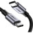 Дата кабель USB-C to USB-C 1.5m US316 100W Space Gray Ugreen (UGR-70428)