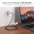 Дата кабель USB-C to USB-C 1.5m US316 100W Space Gray Ugreen (UGR-70428)