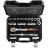 Набір головок Neo Tools 20шт, 1/2&quot;, тріскачка 90 зубців, CrV, кейс (10-032N)