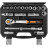 Набір головок Neo Tools 20шт, 1/2&quot;, тріскачка 90 зубців, CrV, кейс (10-032N)