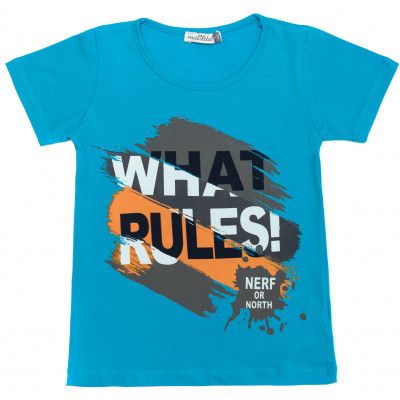 Піжама дитяча Matilda &quot;WHAT RULES!&quot; (M12264-4-152B-blue)