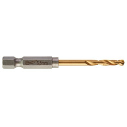 Свердло Milwaukee по металу RedHEX HSS-G TiN, 3,5 мм (10шт) (4932478177)