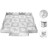 Дитячий килимок MoMi пазл Zawi 150 х 150 см Grey (MAED00013)