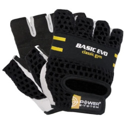 Рукавички для фітнесу Power System PS-2100 Basic EVO Black/Yellow Line XXL (PS_2100E_XXL_Black/Yellow)