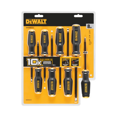Набір викруток DeWALT TOUGHSERIES MAX FIT, 8 шт. (DWHT65102-0)