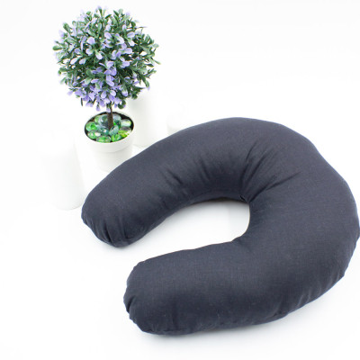 Подушка MirSon для подорожей №8744 Naturale Line 16-9000 Black Stone 50% Memory (2200006348290)