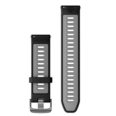 Ремінець до смарт-годинника Garmin Replacement Band, Forerunner 265, Black, 22mm (010-11251-A0)