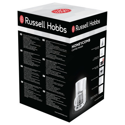 Крапельна кавоварка Russell Hobbs Hobbs 27010-56 Honeycomb White (27010-56)