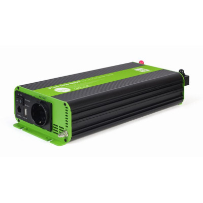 Автомобільний інвертор 12V/230V 1000W (2000W peak power) чиста синусоїда EnerGenie (EG-PWC-PS1000-01)