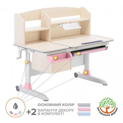 Парта ErgoKids Romana MG Multicolor (Evo-70 MG/MC)