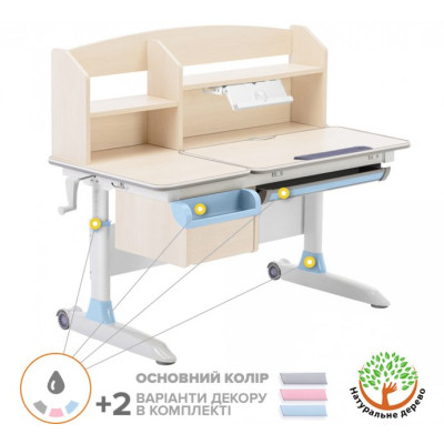 Парта ErgoKids Romana MG Multicolor (Evo-70 MG/MC)