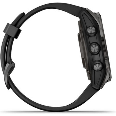 Смарт-годинник Garmin EPIX PRO (g2), 42mm, Saph, CrbnGry DLC Ti, Black, GPS (010-02802-15)
