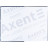 Книга записна Axent Lines А4, 96 аркушів, клітинка, синя (8422-581-A)